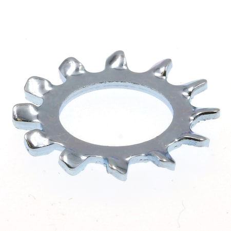 Prime-Line External Tooth Lock Washer, For Screw Size 5/16 in Steel, Zinc Plated Finish, 25 PK 9083236